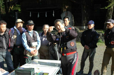 右田会長の講習